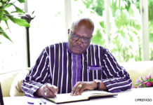 Décès de Jacques Chirac : la compassion du président du Faso