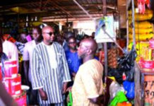 Marché de la cité An II de Ouagadougou : Paul Kaba Thiéba, le client spécial d’une matinée