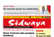 Une du 02 / 09 / 2019