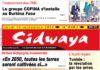 Une Sidwaya du 19 09 2019