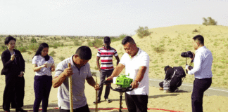 Mongolie intérieure Le désert de Kubuqi transformé en oasis