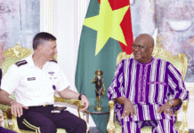 Lutte contre le terrorisme: un général américain à Ouagadougou