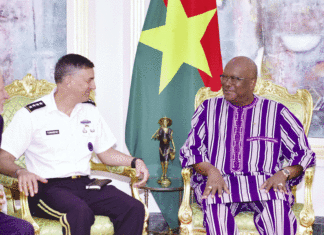 Lutte contre le terrorisme: un général américain à Ouagadougou