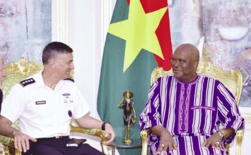 Lutte contre le terrorisme: un général américain à Ouagadougou