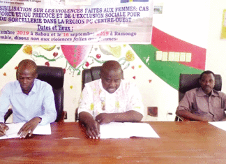 Violations des droits de la femme Sabou et Ramongo « interpellés »