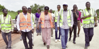 Bitumage de la route Manga-Zabré : Les travaux piétinent, le ministre Bougma fulmine