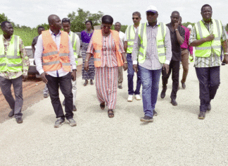 Bitumage de la route Manga-Zabré : Les travaux piétinent, le ministre Bougma fulmine