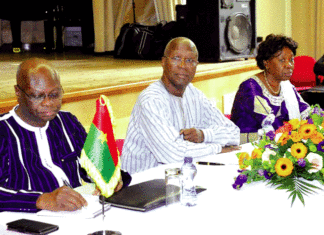 Christophe Joseph Marie Dabiré à la diaspora burkinabè en Belgique