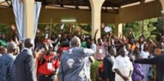 Roch Marc Christian aux artistes: »Je m’engage à créer les conditions propices … »