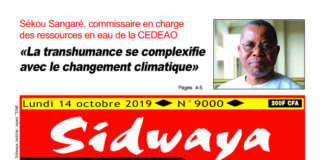 Une du 14 – 10-2019