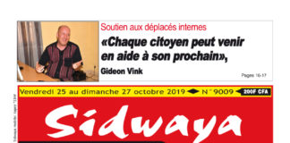 Une du 25 -10-2019