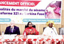 Commercialisation du sésame: les informations disponibles sur la plateforme 321