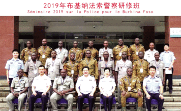Coopération sécuritaire Burkina-Chine : Officiers de police et de gendarmerie se forment à Pékin