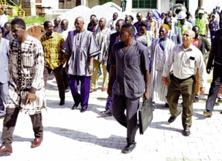 Chantier de l’université Ouaga 2 : Le Premier ministre inspecte les travaux