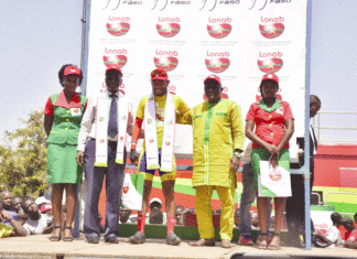 32e tour cycliste international du Faso/1ere étape