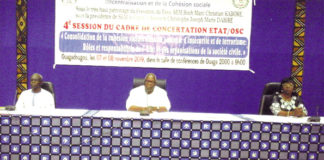 Concertation Etat-OSC : mise en place recommandée de comités de défense du Faso