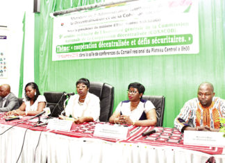 Coopération décentralisée : les acteurs se penchent sur la menace terroriste