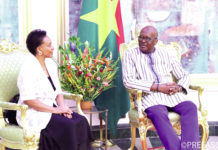 Coopération Burkina-Cuba : Ana Maria Chongo fait ses adieux au Président du Faso