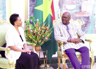 Coopération Burkina-Cuba : Ana Maria Chongo fait ses adieux au Président du Faso