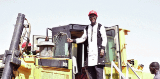 Route Guiba-Garango: les travaux de bitumage lancés