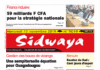 Une Sidwaya du 13 11 2019