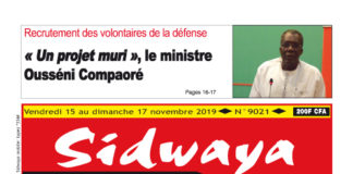 Une du 15 – 11 – 2019