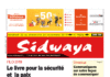 Une Sidwaya du 22 11 2019