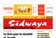 Une Sidwaya du 22 11 2019
