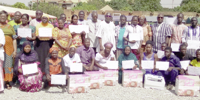 Entrepreneuriat des jeunes: des kits d’installation pour 270 personnes