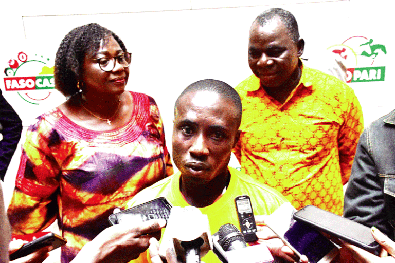 LONAB : Une cagnotte de 56 millions FCFA pour François Kabré