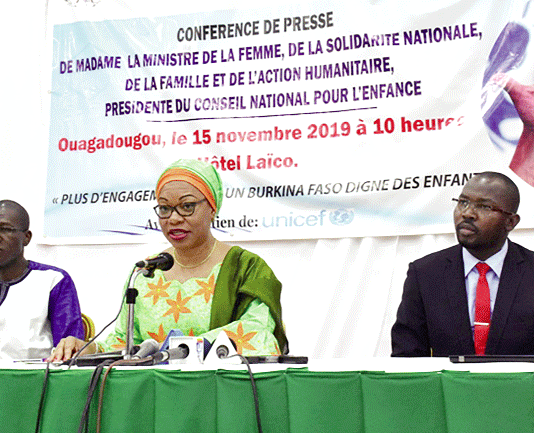 Convention relative aux droits de l’enfant Le Burkina Faso satisfait des 30 ans d’application