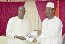 Cadre de dialogue interpartis Une délégation échange avec Bala Sakandé