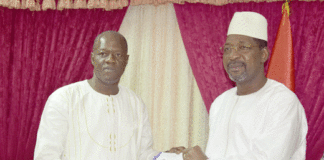 Cadre de dialogue interpartis Une délégation échange avec Bala Sakandé