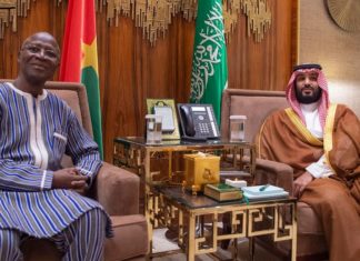Insécurité au Sahel: Christophe Joseph Marie Dabiré chez le prince héritier saoudien