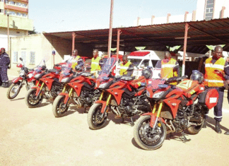 Sécurité routière: des secouristes à motos pour des interventions rapides