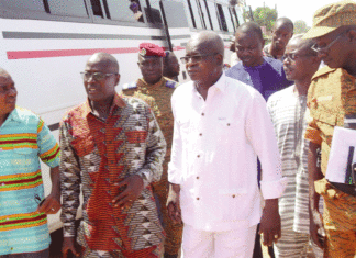 Attaque du convoi de SEMAFO : Le ministre Chériff Sy au chevet des blessés