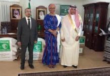Gestion des déplacés internes au Burkina: L’Arabie saoudite offre plus de 50 tonnes de vivres