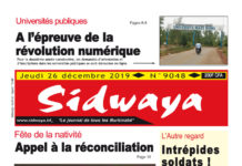 Une du 26-12-2019