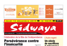 Une du 12/12/2019