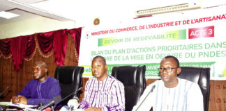 Ministère en charge du Commerce : Harouna Kaboré rend compte de sa gestion