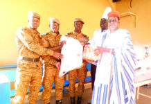 Fête de fin d’année : le Larlé Naaba communie avec les FDS