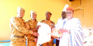 Fête de fin d’année : le Larlé Naaba communie avec les FDS