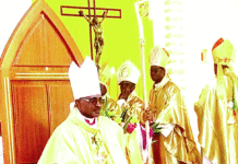Archidiocèse de Koupéla Mgr Gabriel Sayaogo installé