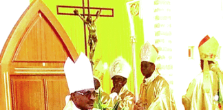 Archidiocèse de Koupéla Mgr Gabriel Sayaogo installé