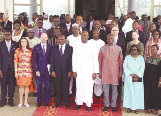 Lutte contre le terrorisme : Le corps diplomatique aux côtés du Burkina