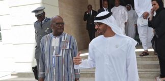 Coopération : le président du Faso à Abu Dhabi.