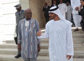 Coopération : le président du Faso à Abu Dhabi.