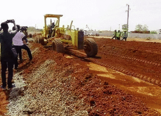 Réhabilitation du tronçon Sakoinsé-Koudougou : Les bulldozers en action