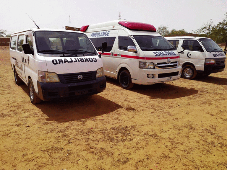 CMA de Yako: le Larlé Naaba offre une ambulance  et des matelas