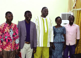 Mouvement des jeunes socialistes : les premiers responsables reconnaissants aux Editions Sidwaya